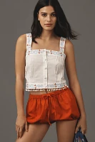 Hunter Bell Emery Embroidered Top