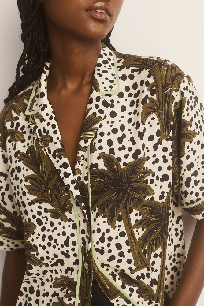 Hunter Bell Polly Buttondown Shirt