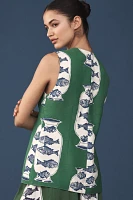 Hunter Bell Lachlyn Linen Blend Vest