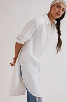 Maeve Maxi Tunic Poplin Buttondown