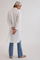 Maeve Maxi Tunic Poplin Buttondown