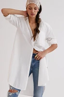 Maeve Maxi Tunic Poplin Buttondown