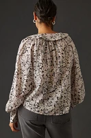 By Anthropologie Peasant Blouse