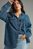 Pilcro Classic Denim Shirt