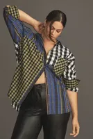 The Bennet Buttondown Shirt by Maeve: Mixed Plaid Edition