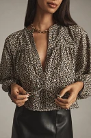 The Sidney Batwing Blouse by Pilcro: Cinched Waist Edition