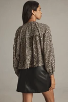 The Sidney Batwing Blouse by Pilcro: Cinched Waist Edition