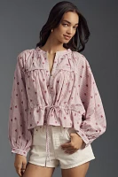 The Sidney Batwing Blouse by Pilcro: Cinched Waist Edition