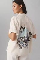 Maeve Linen Souvenir Surf Shirt