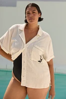 Maeve Linen Souvenir Surf Shirt