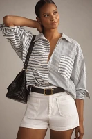 The Bennet Buttondown Shirt by Maeve: Blocked Stripe Edition