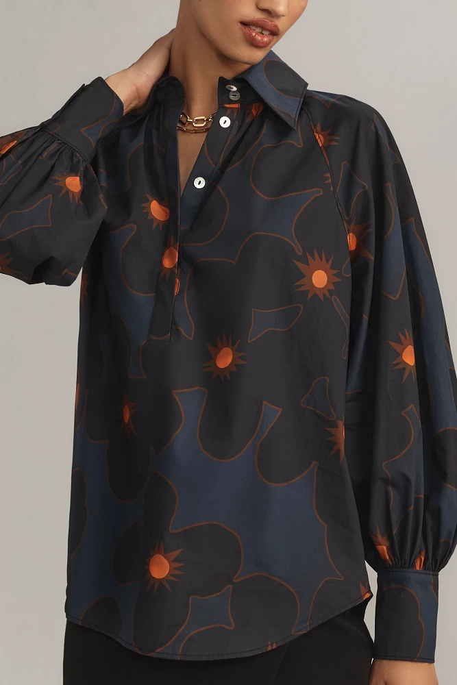 Hope for Flowers by Tracy Reese Buttondown Blouse