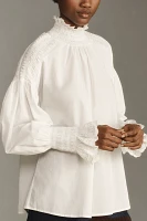 Hope for Flowers by Tracy Reese High-Neck Blouse