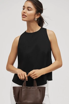 Maeve Sleeveless Cross-Back Top