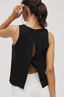 Maeve Sleeveless Cross-Back Top