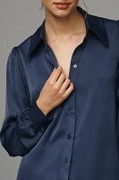 Exquise Bristol Satin Buttondown Shirt