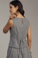 Elodie The Label Petite Britney Linen Blend Top