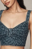 Baum und Pferdgarten Merika Denim Crop Top