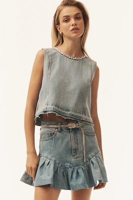 Baum und Pferdgarten Medine Sleeveless Denim Top