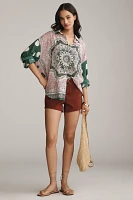 Essentiel Antwerp Printed Buttondown Blouse
