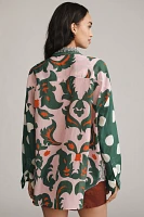 Essentiel Antwerp Printed Buttondown Blouse