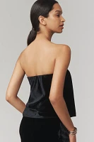 The Tilda Strapless Top: Velvet Edition