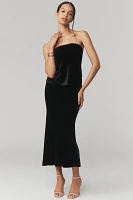 The Tilda Strapless Top: Velvet Edition