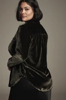 The Hadley Relaxed Buttondown Shirt by Pilcro: Velvet Edition