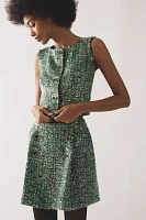 Maeve Sequin Tweed Vest