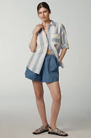 The Bennet Buttondown Shirt by Maeve: Linen Edition