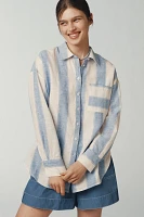 The Bennet Buttondown Shirt by Maeve: Linen Edition