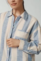 The Bennet Buttondown Shirt by Maeve: Linen Edition