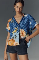 The Brenna Short-Sleeve Buttondown Shirt