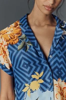 The Brenna Short-Sleeve Buttondown Shirt