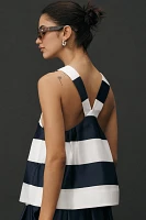 Maeve Sleeveless Square-Neck Swing Top