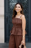 The @heynasreen Somerset Linen Blouse