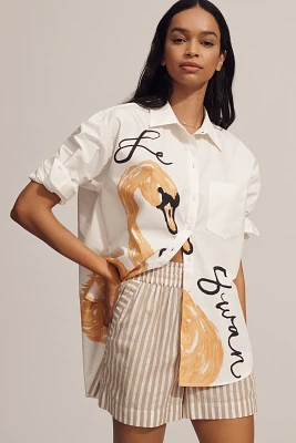 The Bennet Buttondown Shirt by Maeve: Novelty Edition