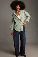 Maeve Long-Sleeve Oversized Buttondown Shirt