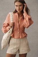Pilcro Long-Sleeve Delicate Blouse