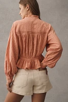 Pilcro Long-Sleeve Delicate Blouse