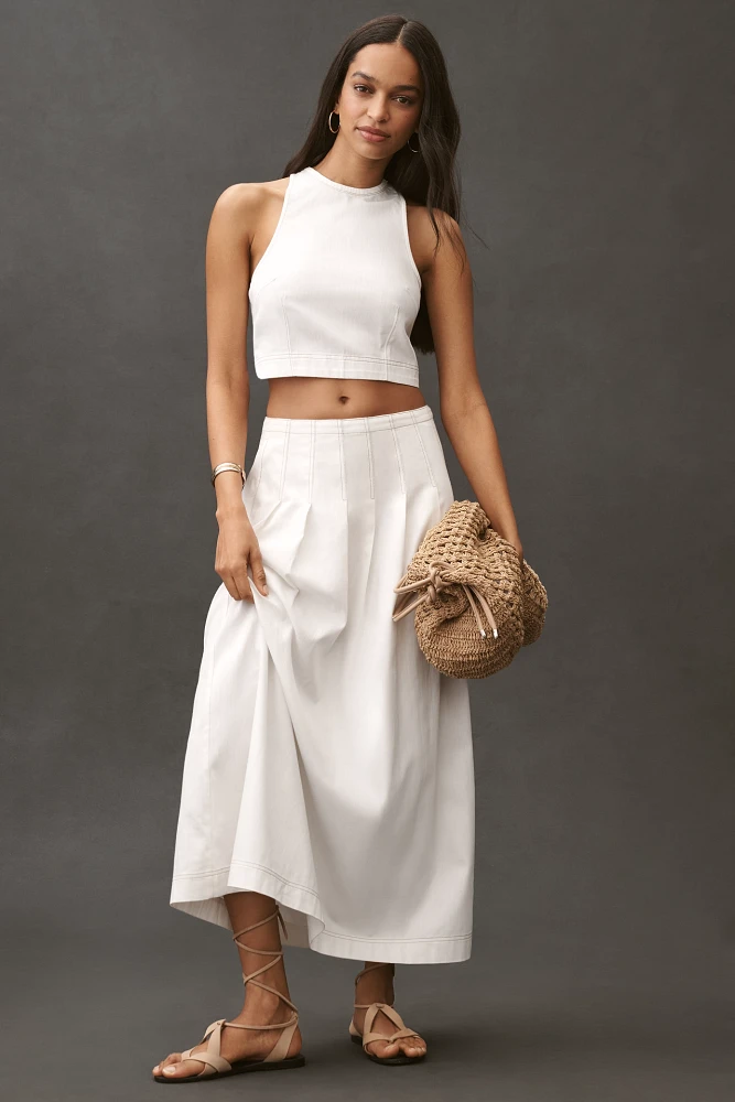 By Anthropologie Halter Vest Top