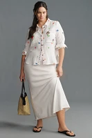 Pilcro Embroidered Icon Buttondown Shirt