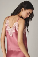 By Anthropologie Lace-Trim Bias-Cut Tank