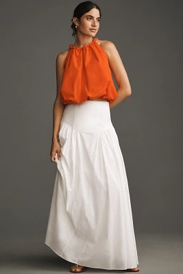 Maeve Braided Bubble-Hem Tank Top