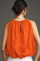 Maeve Braided Bubble-Hem Tank Top