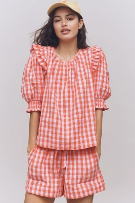 Love The Label Penelope Puff-Sleeve Top