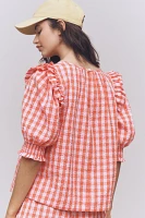 Love The Label Penelope Puff-Sleeve Top