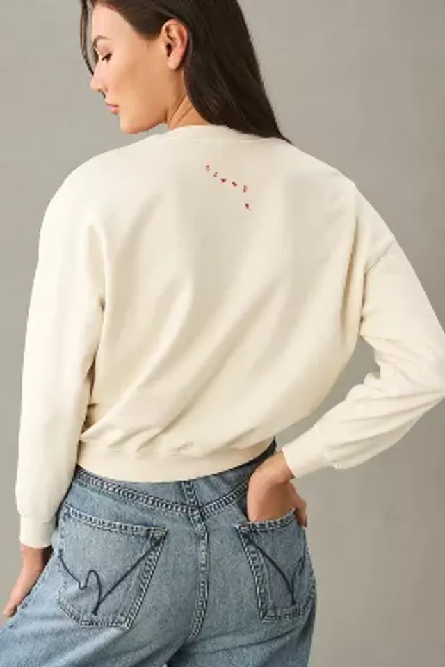 Clare V. for Anthropologie Oui Sweatshirt