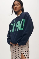 Clare V. Ciao Oversized Sweatshirt