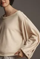 Maeve Balloon-Sleeve Sweater